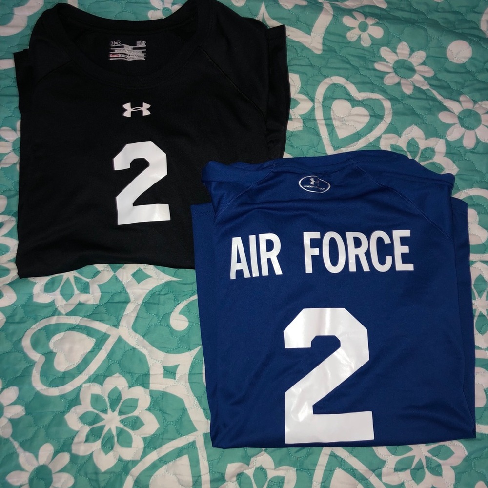 Air Force Volleyball Practice Jerseys (Black)